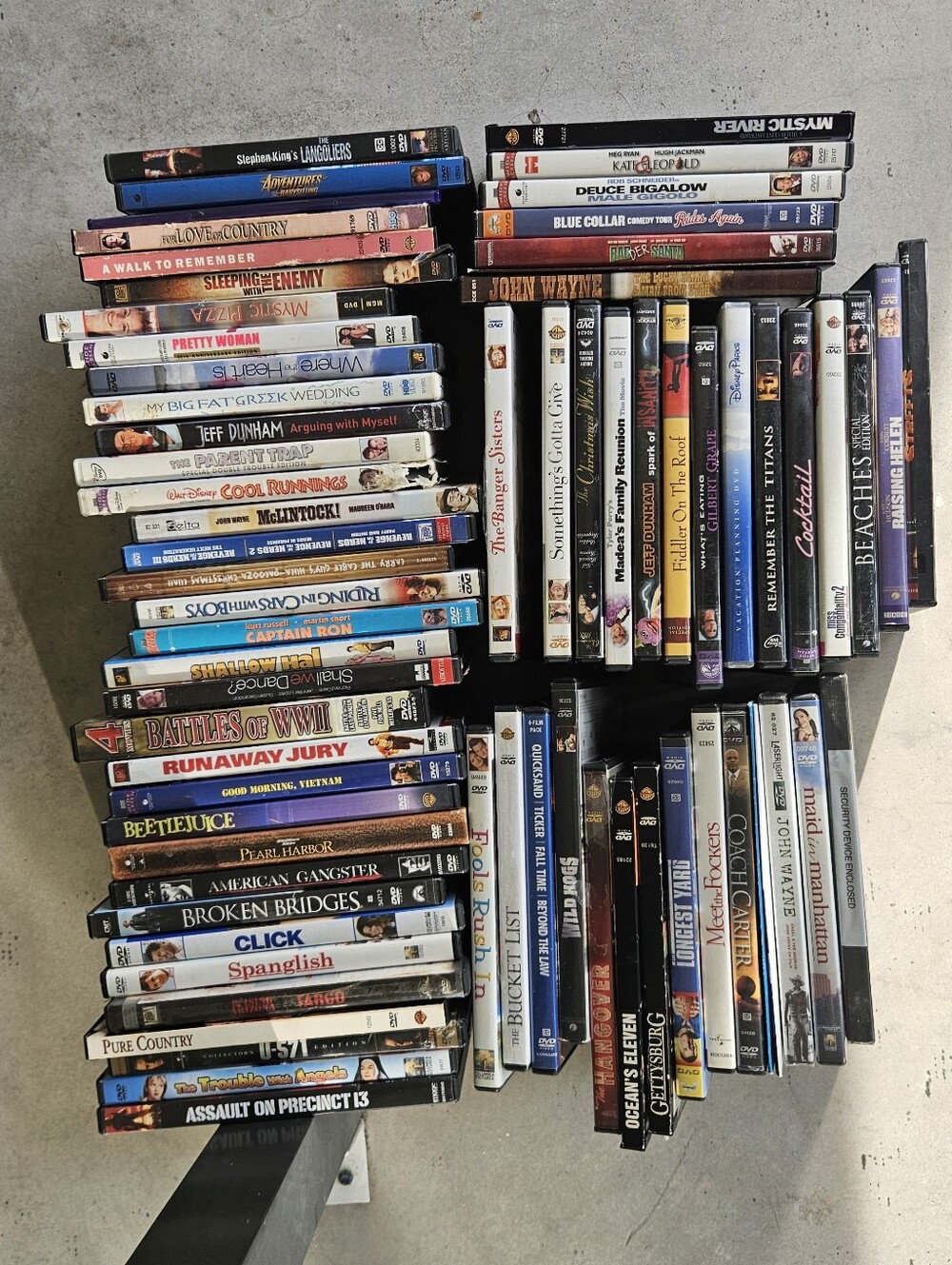 Dvd's, Dvd Movies, Lot Of 66 Dvd Movies, Dvd Lot